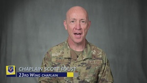 Chap Foust - meet your 23 WG chaplain