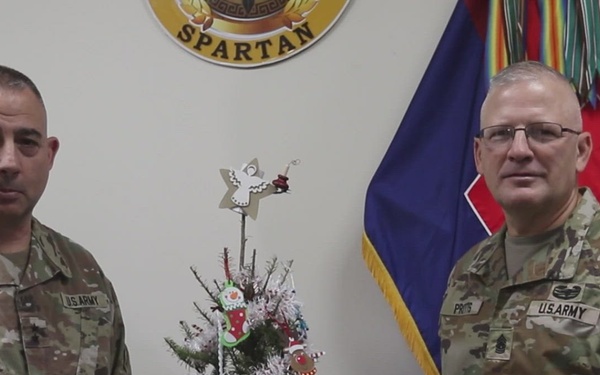 28ID CG &amp; CSM HOLIDAY GREETING 2022