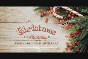 Indiana Soldiers wish friends and family a Happy Holiday Season