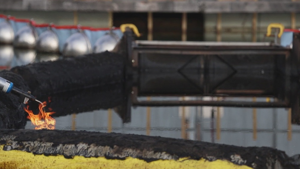 DVIDS - Video - CRREL, BSEE Conduct In Situ Burn Testing for New Oil ...