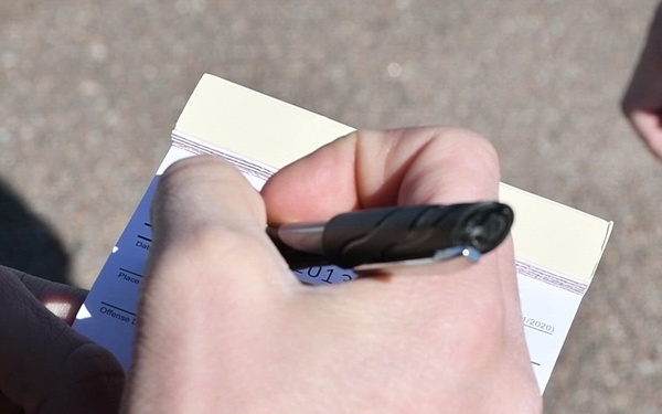 Crime Prevention B-Roll-Citation,Ticket