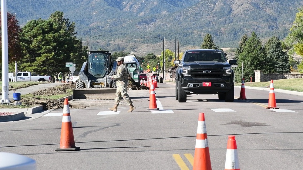 DVIDS Video Crosswalk in Cone Zone