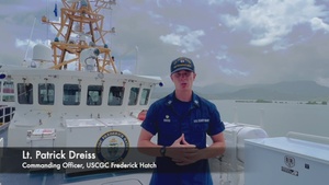 USCGC Frederick Hatch (WPC 1143) conducts Expeditionary Patrol in Oceania