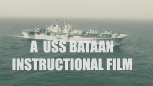 Bataan Sailors Perform Daily Task