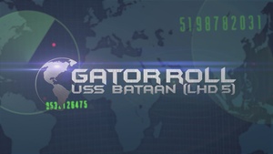 USS BATAAN GATOR ROLL