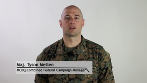 Marine Corps Base Quantico Combined Federal Campaign Charity Event