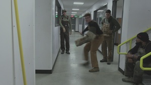 Gold Star family visits military working dog training