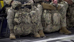 Special Tactics Airmen perform static line jump, demonstrate lethality through rapid mobility