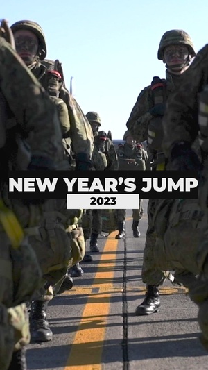 Yokota participates in multilateral New Year's Jump exercise