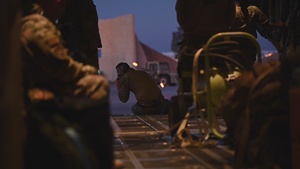 26th Expeditionary Rescue Squadron performs combat airlift operation B-Roll