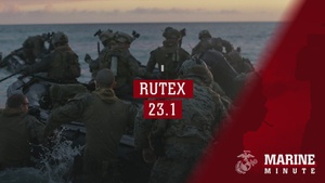 Marine Minute: RUTEX 23.1