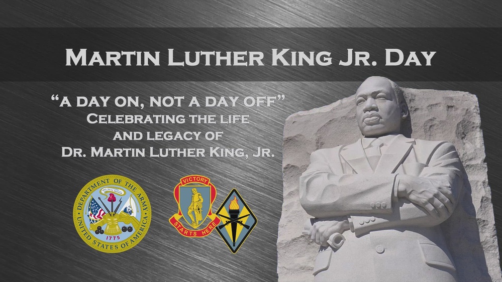 DVIDS Video MLK Day 'A day on, not a day off'