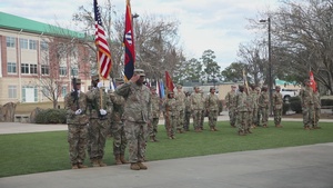 Division Sustainment Troops Battalion receive new Command Sergeant Major