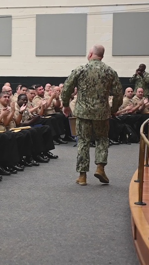 MCPON James Honea visits Norfolk, Virginia