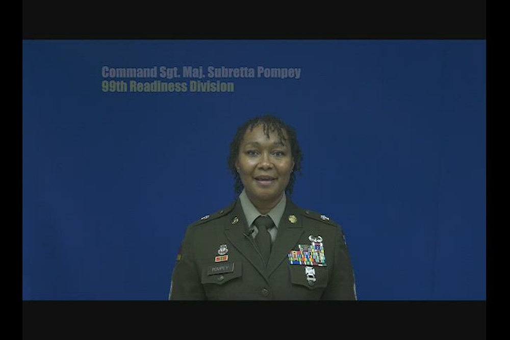 DVIDS Video CSM Pompey Delivers 2023 MLK Day Remarks