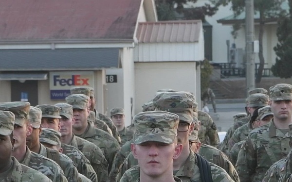 2nd Infantry Division Patch Ceremony