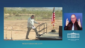 Vice President Harris Delivers Remarks at a Transmission Line Groundbreaking Event