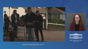 President Biden Delivers Remarks on California Storms Disaster Recovery