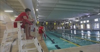 Pool party: Bliss FMWR party pool reopens, 1st AD commanding general highlights quality of life programs