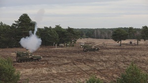 1 ID Bull Battery Blasts into the European Theater Ready to Fight
