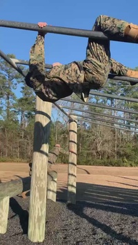 H&HS BN Obstacle Course on MCAS New River