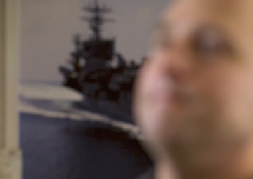 Executive Officer Capt. Erik Kenny Checks Aboard USS Carl Vinson