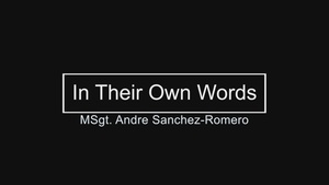 AFW2 | MSgt. Andre Sanchez-Romero | Testimony