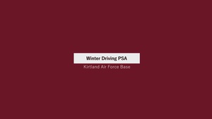 Winter Driving PSA