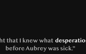 Aubrey O'Sullivan's battle with Reducing Body Myopathy