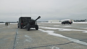 Northern Strike 23-1: 147th Aviation Regiment, 120th Field Artillery Regiment conduct sling loads
