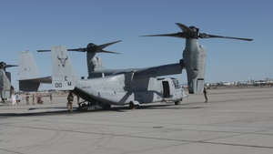 Marines train in MV-22B external lifts