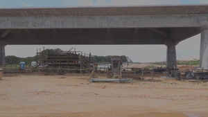 B-roll of MCB Camp Blaz Construction