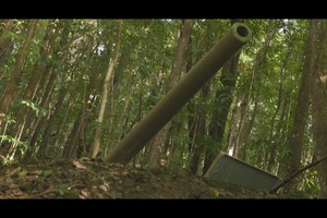 B-Roll of Piti Coastal Defense Guns