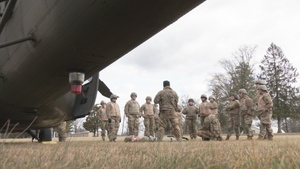 Det 2, C Co. 1-171st General Support Aviation Battalion Conducting Cold Load/ Hot Load Training 26 Jan 2023.