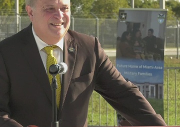 Juan Carlos Bermudez Ground Breaking ceremony SOUTHCOM