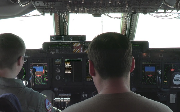 Marine Light Attack and Utility Helicopters Demonstrate Joint Expeditionary Capabilities with Air Force Transport Aircraft (B-ROLL)