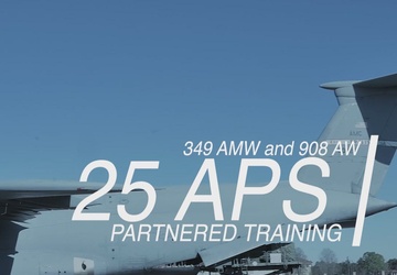 908th Airlift Wing jointly trains with 349th Air Mobility Wing