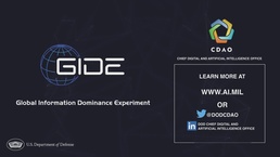 DoD Chief Digital and Artificial Intelligence Office Hosts Global Information Dominance Experiments