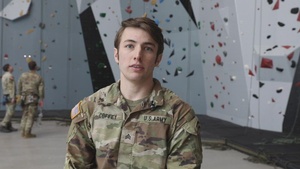Interview with U.S. Army Mountain Warfare School Student
