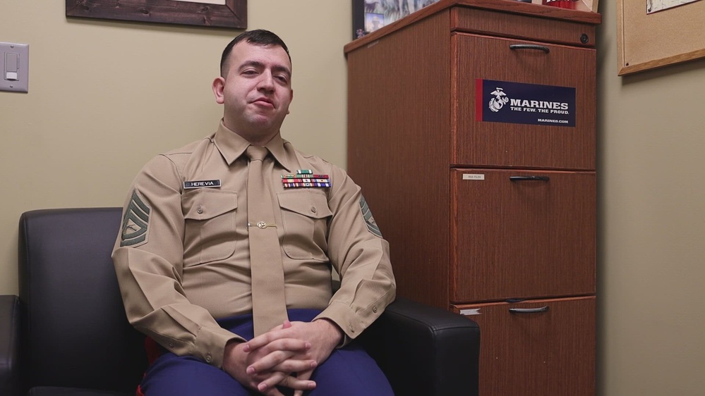 DVIDS Video Gunnery Sgt. Herevia Extension Interview