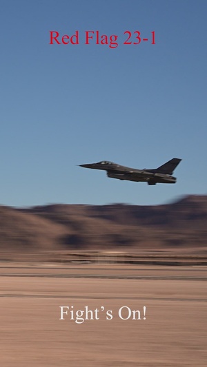 Aircrafts Takeoff At Nellis Air Force Base During Red Flag 23-1