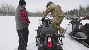 Northern Strike 23-1: Special Forces Snowmobile Certification B-Roll