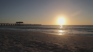 Naples Florida Beach Sunset B-roll