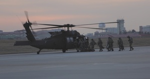 Air Assault with 2nd Stryker Brigade Combat Team, 2nd Infantry Division B-Roll