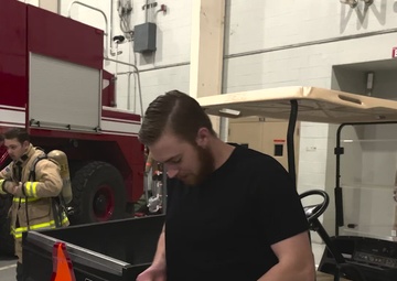 Local Reporter Embedded at DoD Fire Academy for HAZMAT Training