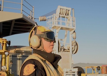 Tripoli Conducts Flight Operations with U.S. Air Force and U.S. Army