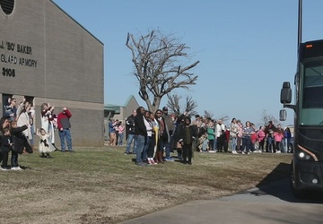 39th IBCT Deployment Fairwell from Searcy, Ark.