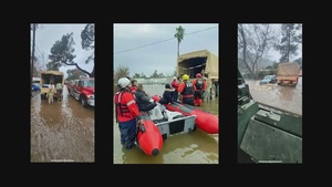 California Guard helps take on deadly floods