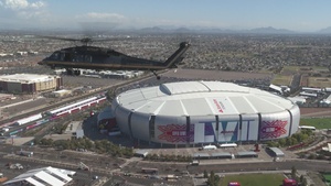 CBP AMO Provide Security for Super Bowl LVII