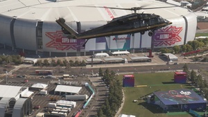 CBP AMO Provide Security for Super Bowl LVII